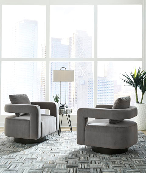 RENTAL - Alcoma Swivel Accent Chair