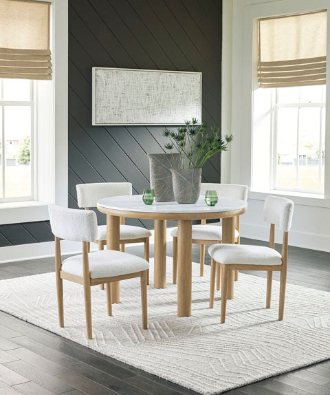 RENTAL - Sawdyn Dining Table and 4 Chairs