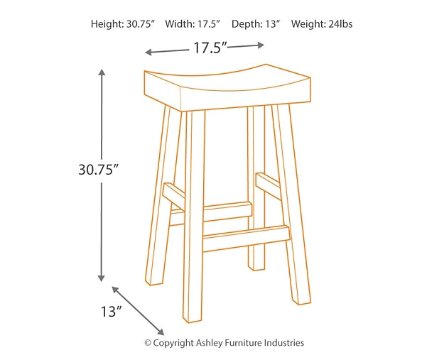 Ashley Express - Glosco Stool (2/CN)