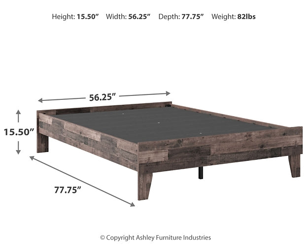 Ashley Express - Neilsville  Platform Bed