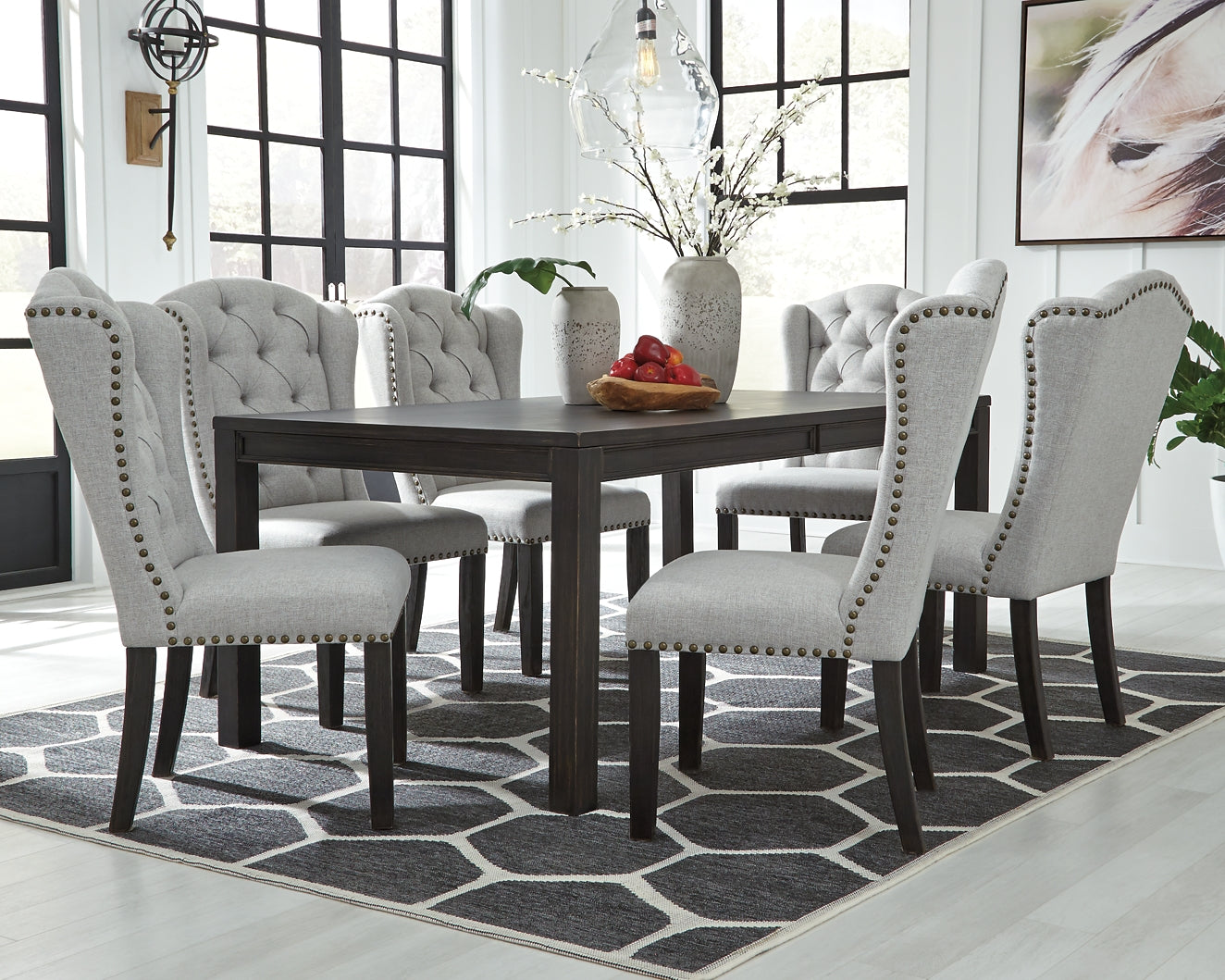 Jeanette Rectangular Dining Room Table