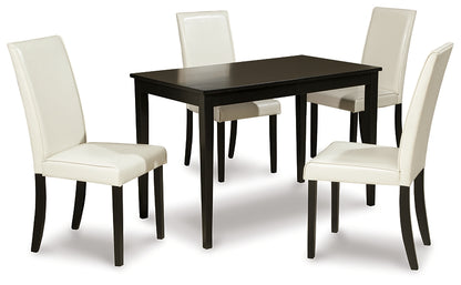 Ashley Express - Kimonte Dining Table and 4 Chairs