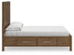 Cabalynn  Panel Bed With Storage