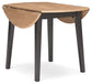 Ashley Express - Gesthaven Round DRM Drop Leaf Table