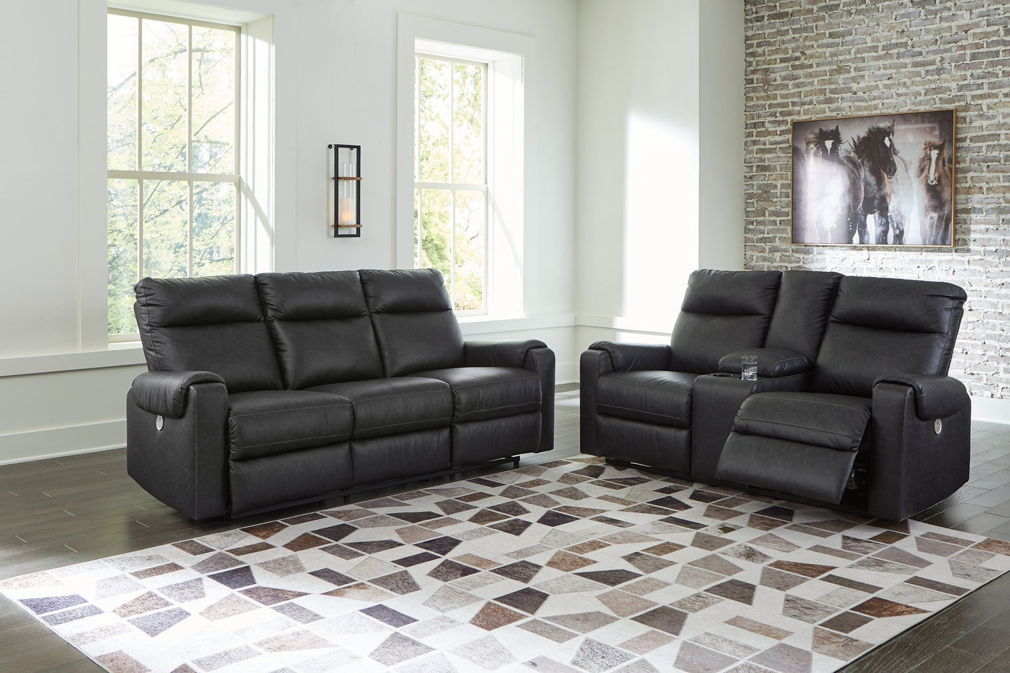 Axtellton Sofa, Loveseat and Recliner