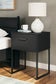 Ashley Express - Socalle Twin Panel Platform Bed with Nightstand