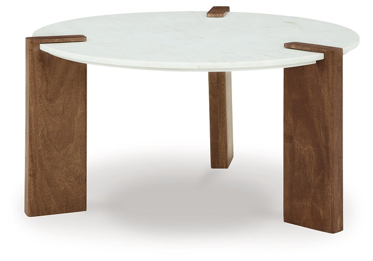 Ashley Express - Isanti Coffee Table with 1 End Table