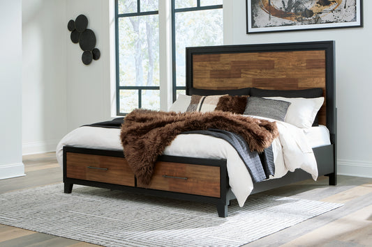 Kraeburn  Panel Storage Bed