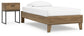 Ashley Express - Deanlow Twin Platform Bed with Nightstand