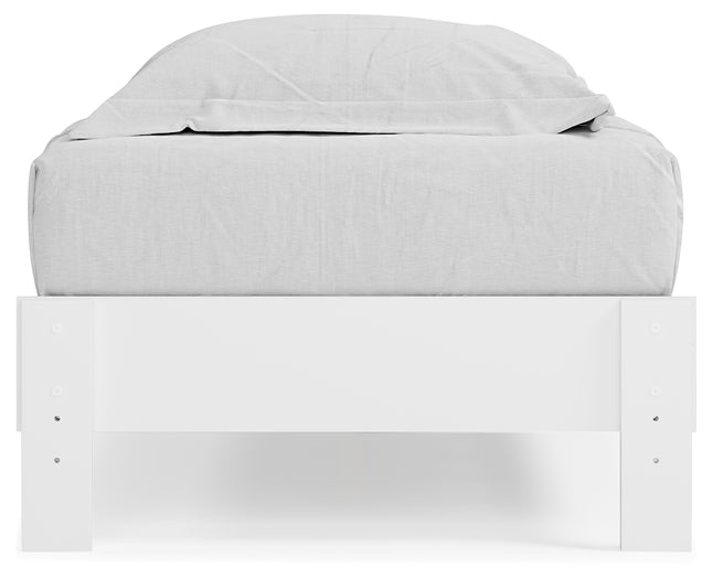 Ashley Express - Piperton Twin Platform Bed with Dresser