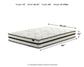 Ashley Express - Chime 10 Inch Hybrid Queen Mattress and Pillow