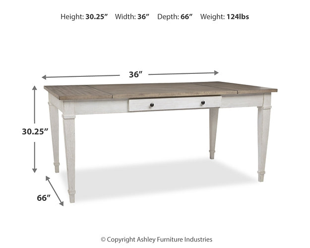 Ashley Express - Skempton RECT DRM Table w/Storage