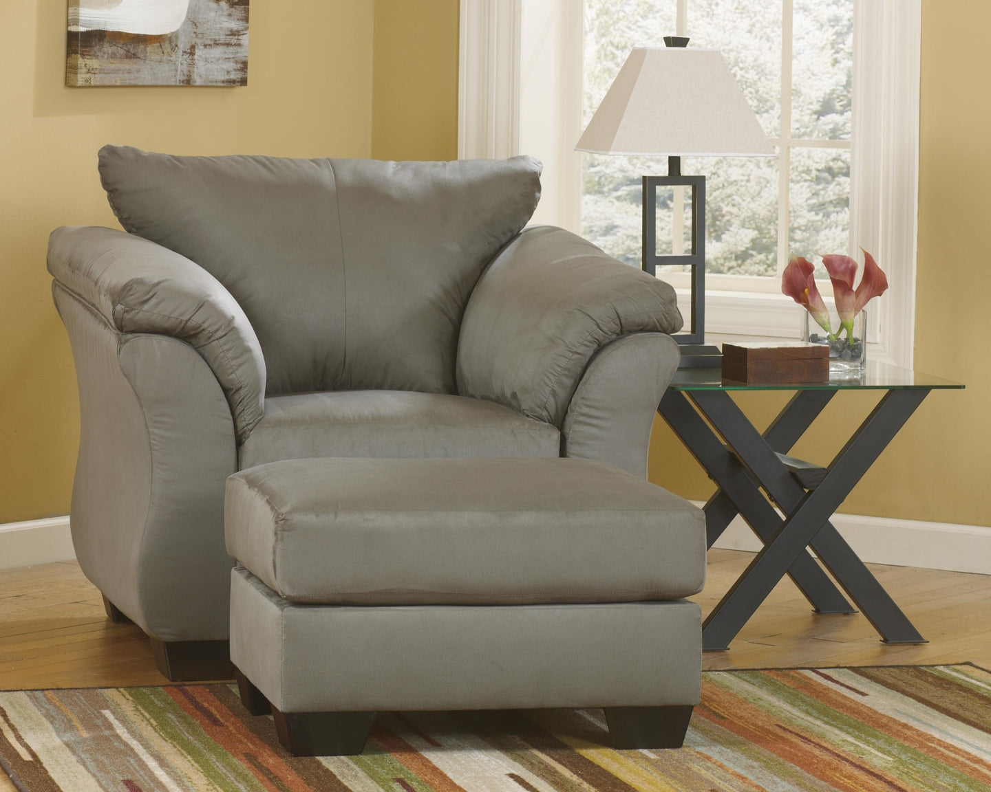 Ashley Express - Darcy Ottoman