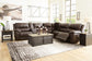 Dunleith 6-Piece Power Reclining Sectional