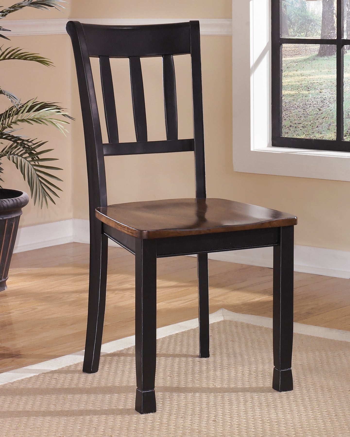 Ashley Express - Owingsville Dining Table and 4 Chairs and Bench