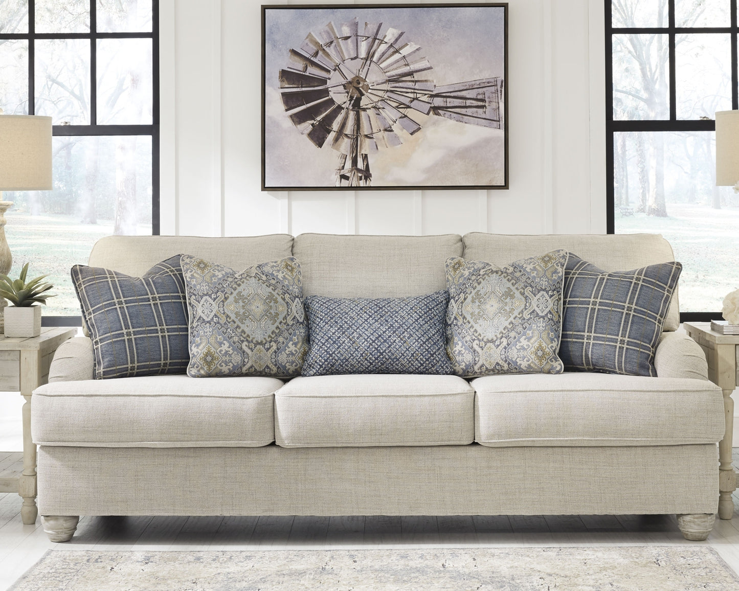 Traemore Sofa, Loveseat, Chair and Ottoman