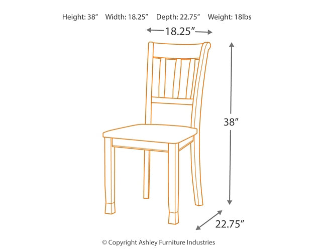 Ashley Express - Owingsville Dining Table and 6 Chairs