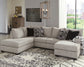 Megginson 2-Piece Sectional with Chair and Ottoman