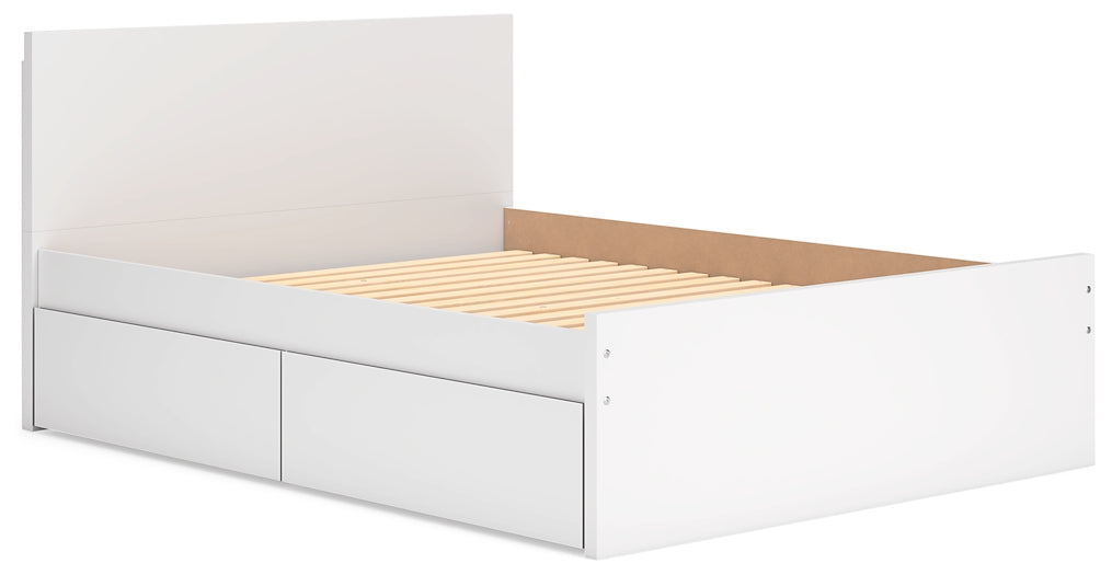 Ashley Express - Onita  Panel Platform Bed With 2 Side Storage