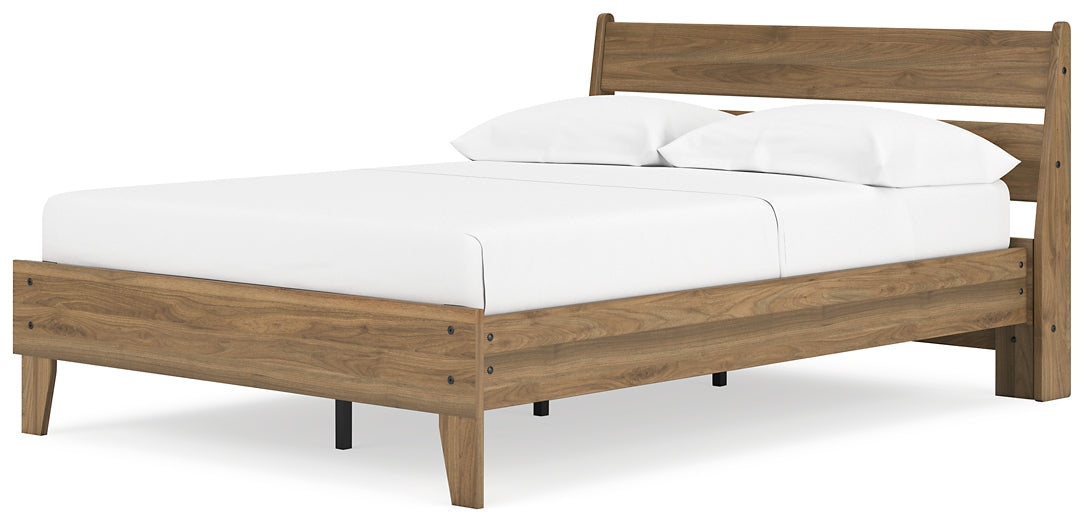 Ashley Express - Deanlow  Platform Panel Bed