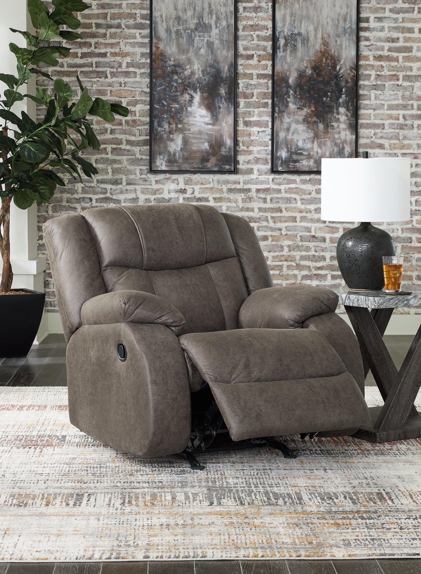 First Base Sofa, Loveseat and Recliner