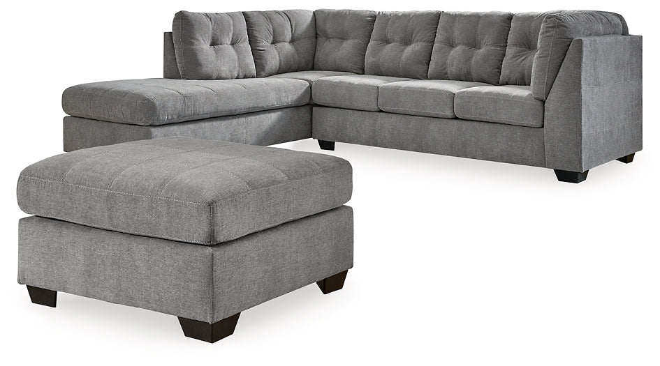 Marleton 2-Piece Sectional with Ottoman